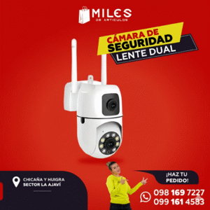 CAMARA DE SEGURIDAD "LENTE DUAL"