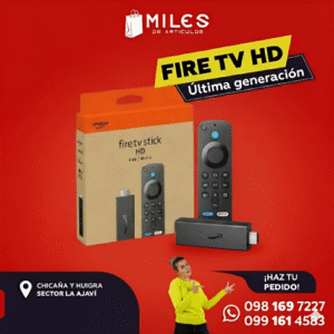FIRE TV HD ULTIMA GENERACIÓN